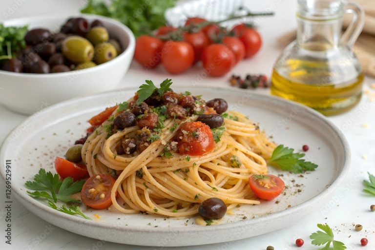Spaghetti Aglio e Olio : Step-By-Step Recipe