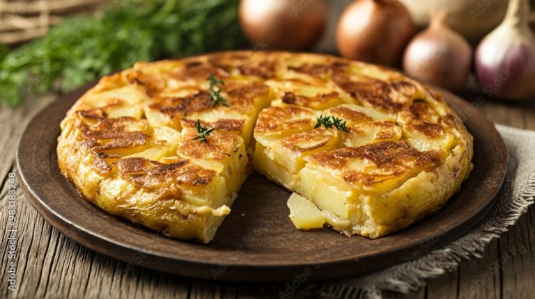 Tortilla Española (Spanish Omelet) : Step-By-Step Recipe